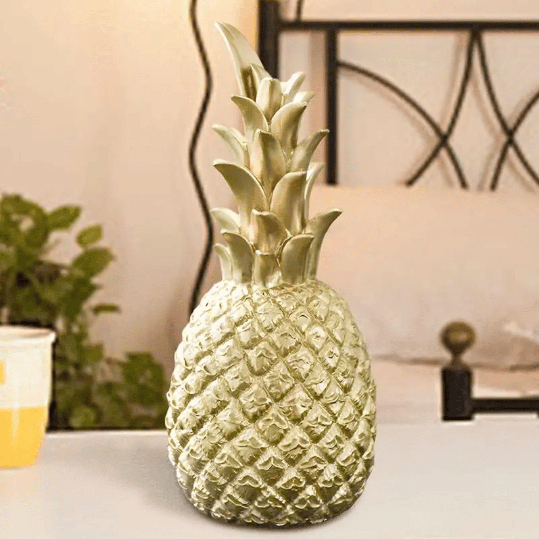 Ananas Artificiel Doré