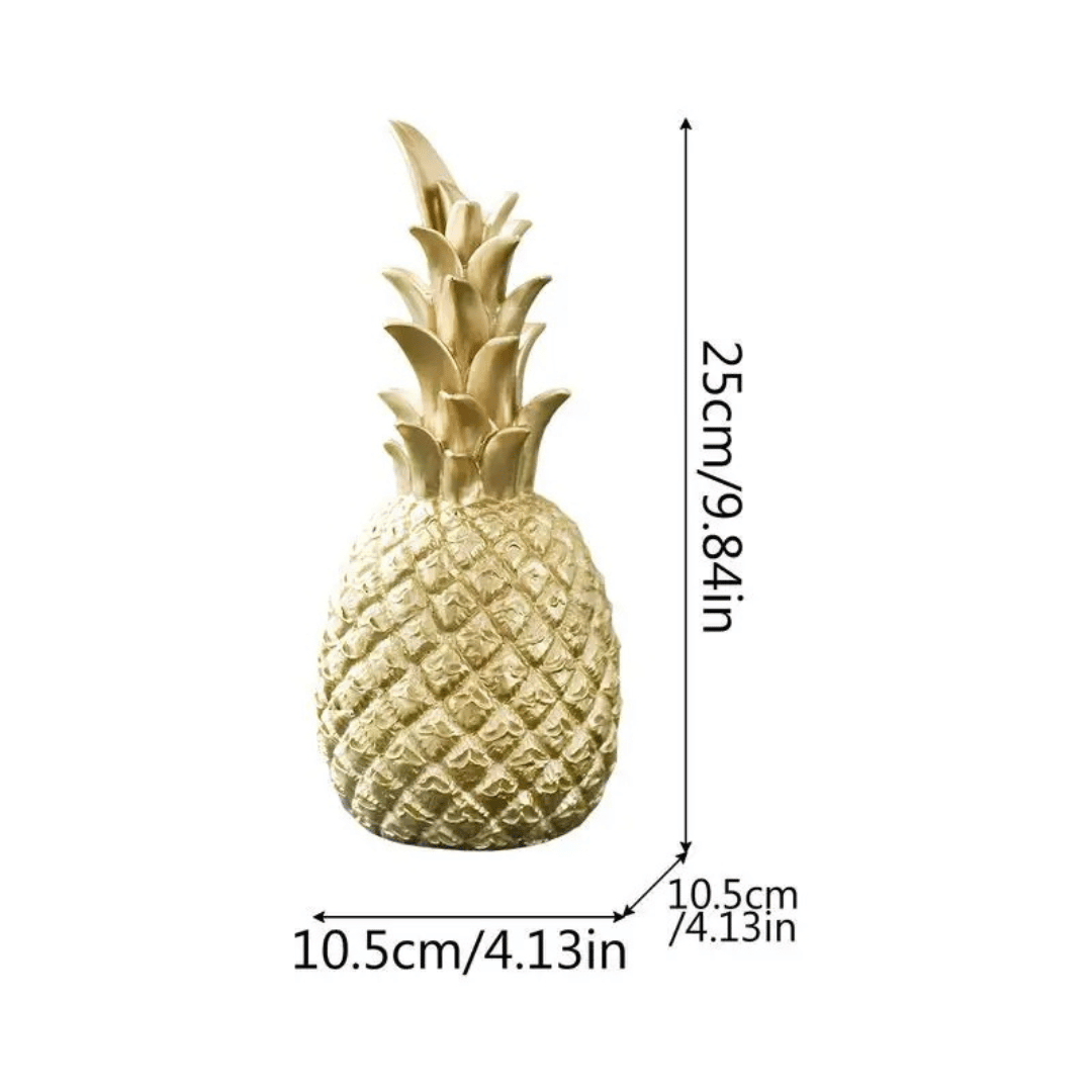 Ananas Artificiel Doré
