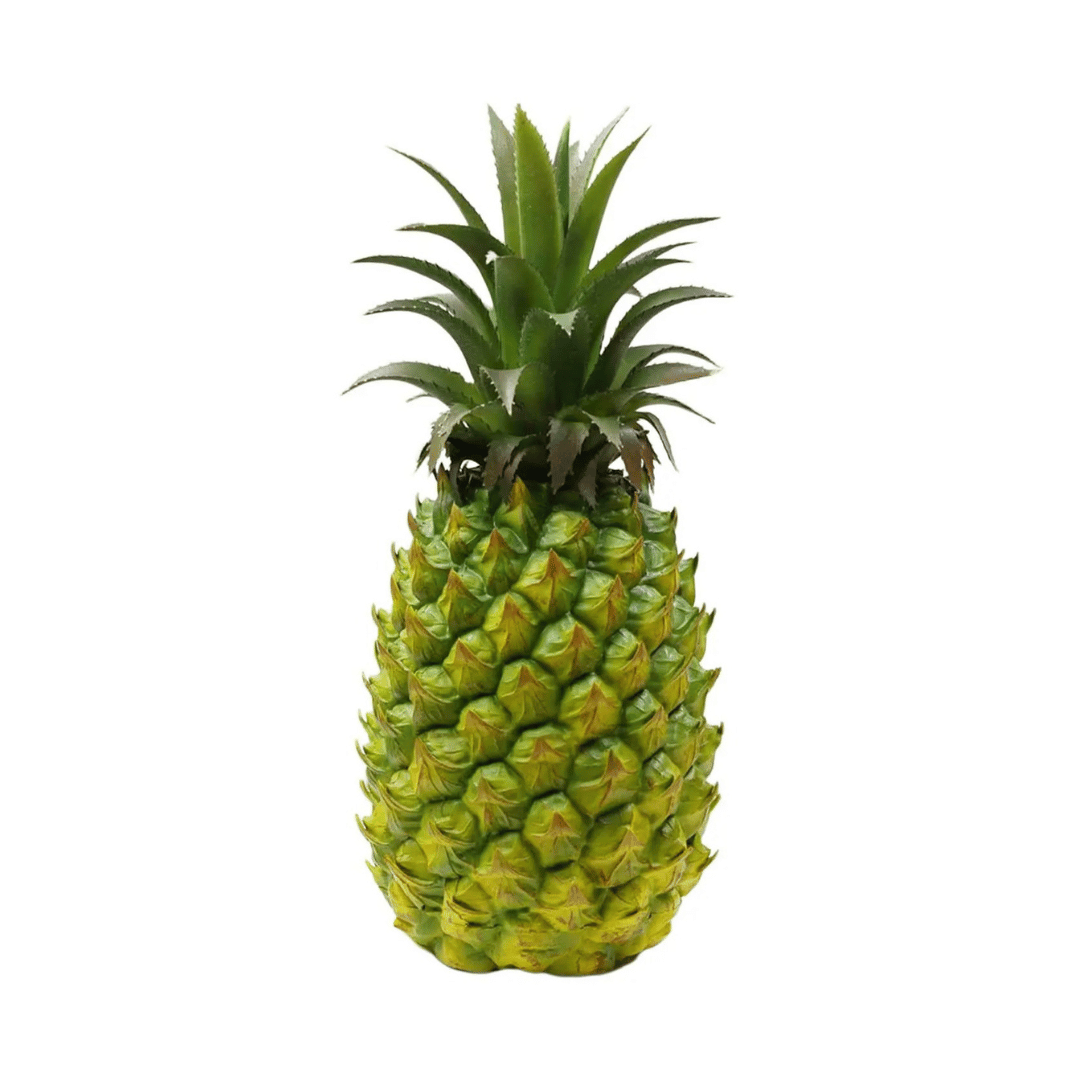 Ananas Artificiel Vert en Plastique