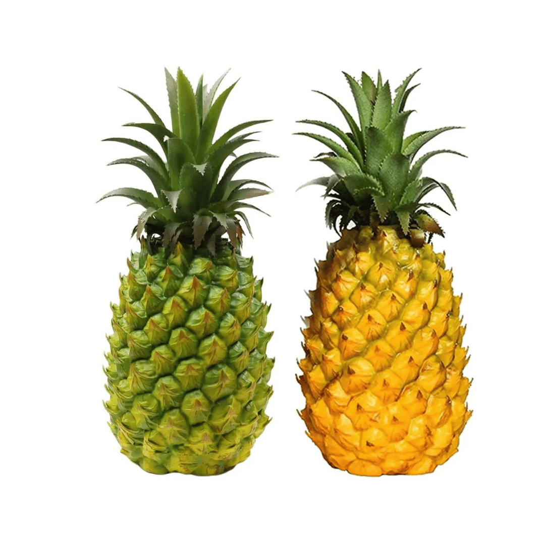 Ananas Artificiel Vert en Plastique
