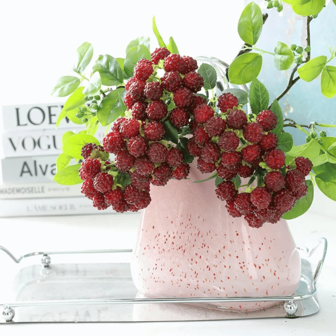 Bouquet de Fausses Framboises Rouges