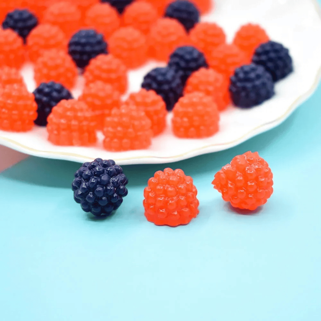 Fausse Framboise en Résine (Fruit Entier)