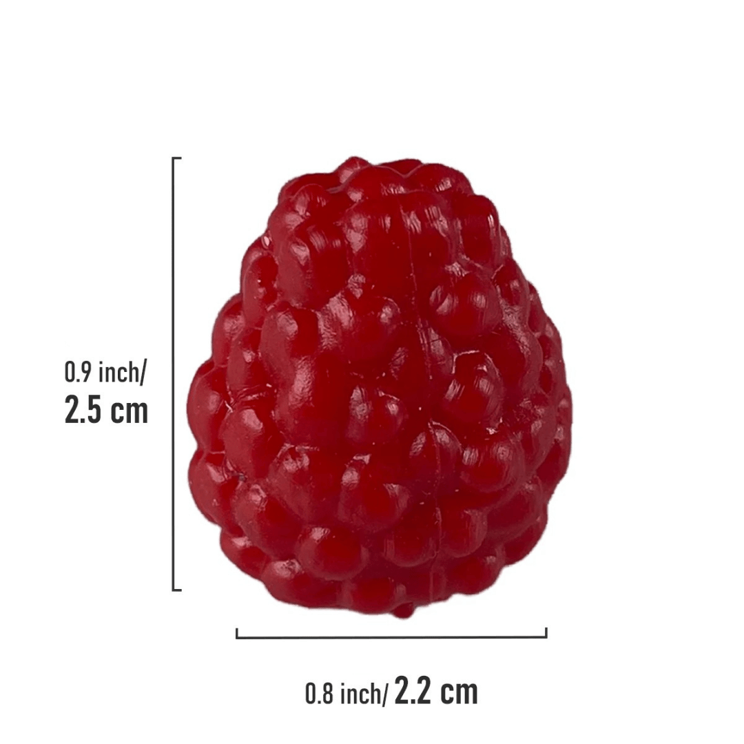 Fausses Framboises Rouges Artificielles Réalistes