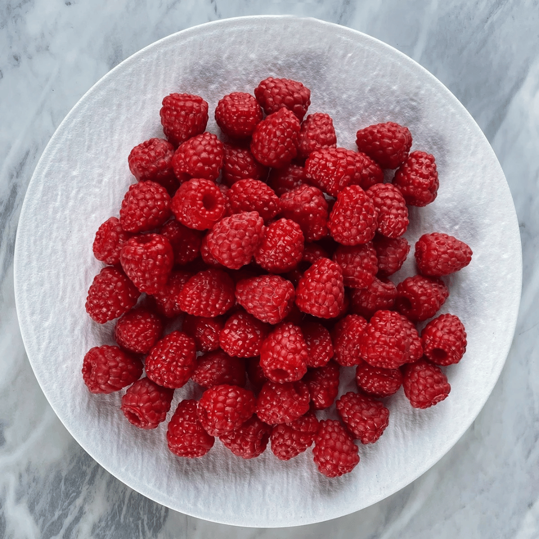 Fausses Framboises Rouges Artificielles Réalistes