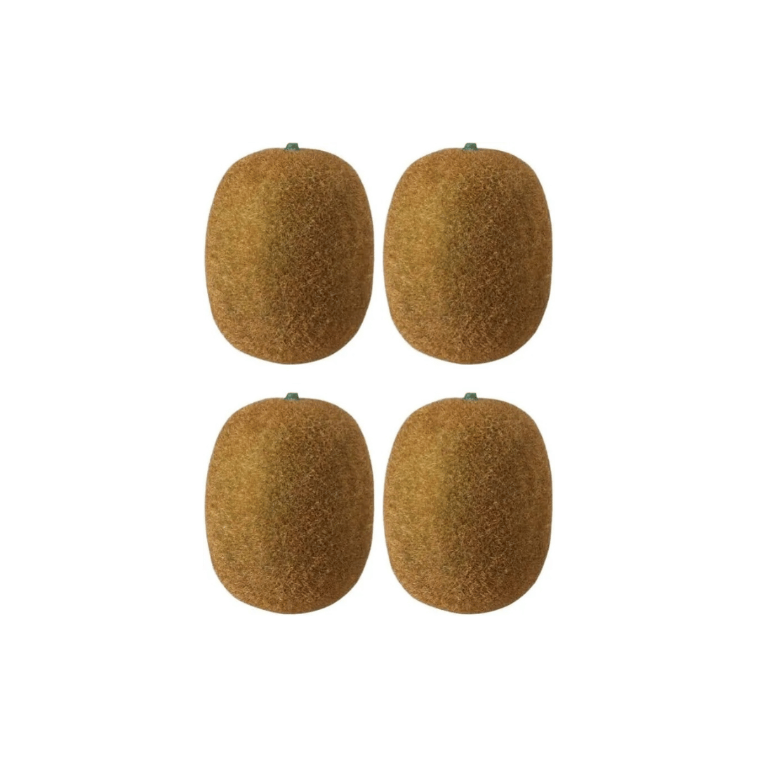 Faux Kiwis Décoratifs en Plastique (Lot de 4)
