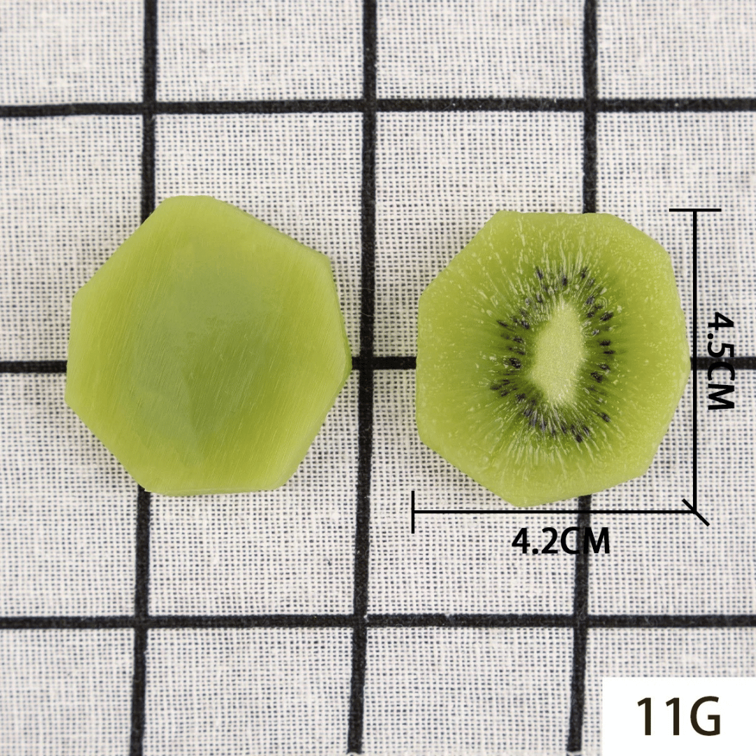 Tranches de Faux Kiwi Réalistes